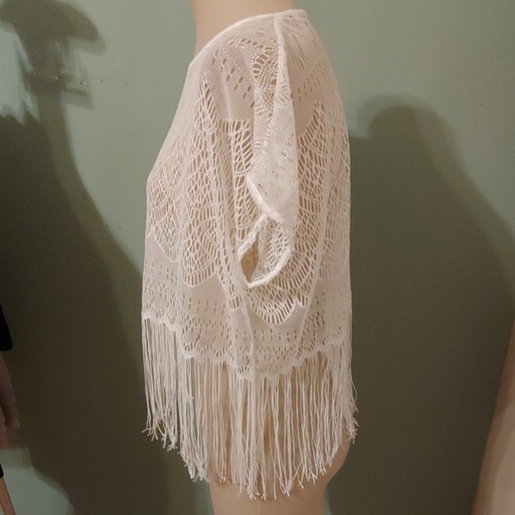🌼 H&M Lace & Fringe Top - Picture 4 of 8